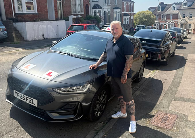 Alan Reynolds on Shelley Street in 2026